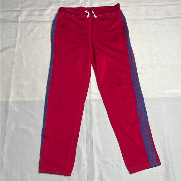 Crewcuts Other - CREWCUTS Red Kids Track Pants with Blue Stripes Size 12